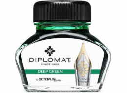 Diplomat inkoust Diplo Octopus 30 ml skleněný tmavě zelený