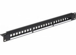 Delta Patch panel 24x slot keystone (PP-24/FX/C1)