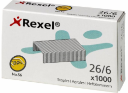 Sponky Rexel 26/6, 1000 ks (06131)