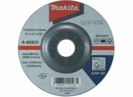 Makita Brusný kotouč na kov 125x6mm A36P A-80933