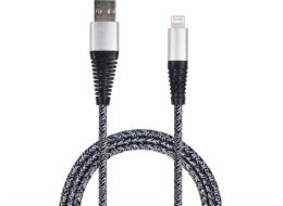 USB kabel 2GO 2GO USB Datenkabel - stříbrný - 100cm pro Apple 8-Pin