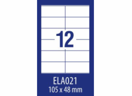 Avery Zweckform LABEL ZF ECONOMY 105X48MM 021 100ARK LABEL E100 ELA021 - ELA021