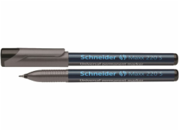 Schneider Permanentní fóliové pero Maxx 220 S, 0,4 mm, černé (4004675001986)