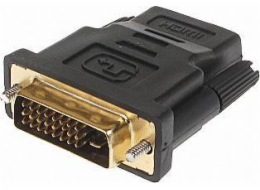 AV adaptér HDMI - DVI-D černý (HDMI-DVI)