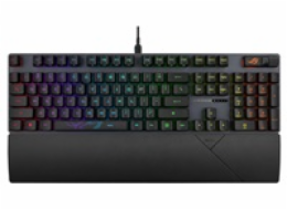 ASUS klávesnice ROG STRIX SCOPE II, mechanická, drátová, ROG RX RED / PBT, US