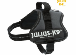 Postroj Trixie Julius-K9® Powerharness®, pes, antracit, Mini-Mini/S: 40–53 cm/22 mm