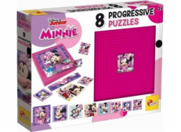 Lisciani LISCIANI PROGRESSIVE PUZZLE 8 MINNIE