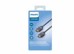 Kabel PHILIPS HDMI M, HDMI M, 1,5 m, šedý SWV5610G/00