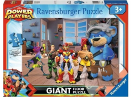 Ravensburger 24dílné podlahové puzzle Power Players Giant 031191 Ravensburger