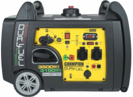 Champion Champion EU 3500 Watt LPG dvoupalivový invertorový generátor s elektrickým startováním