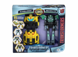 Figurka čmeláka a Mo Malto od společnosti Hasbro Transformers EarthSpark Cyber-Combiner