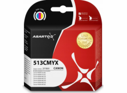 Inkoust Asarto  pro Canon 513CMYX | 2971B001 | 12ml | barva