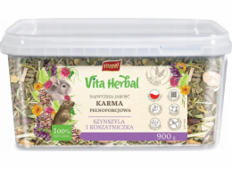 Vitapol Vita Herbal Full Porridge for Chinchillas and Estate, Bucket, 900G