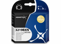 Inkoust Asarto  pro Brother 3219BXN | LC3219XLBK | 3000 stran | Černá