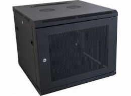 RACK závěsná skříňka 19 palců 9U 600x450 perforované dveře CCSW-0604-09UP