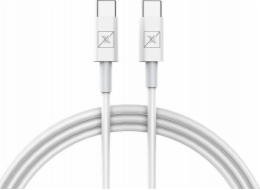 USB maxximus kabel mx šok 20w pd c/c bílá/bílá