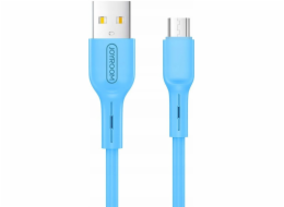 Joyroom USB kabel JOYROOM CABLE BAREVNÝ MICRO 1M MODRÁ, S-M357S