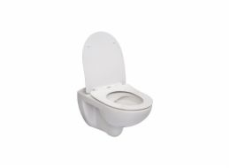 Závěsné WC s poklopem ROCA VICTORIA, 370×350 mm