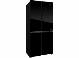 CONCEPT Americká lednice LA8383bc BLACK