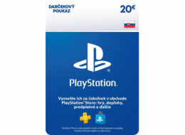 PlayStation Live Cards 20 EUR Hang pro SK PS Store