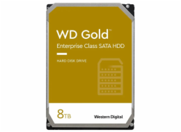 WD GOLD 8TB / WD8005FRYZ / SATA 6Gb/s / Interní / 3,5" / 7200rpm / 256MB