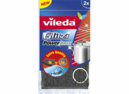 Vileda 141656 scouring pad Fabric  Stainless steel Grey  Stainless steel