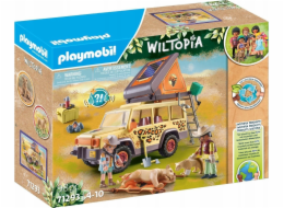  71293 Wiltopia S terénním vozidlem u lvů, stavebnice