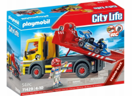 PLAYMOBIL 71429 City Life Odtahová služba, stavebnice