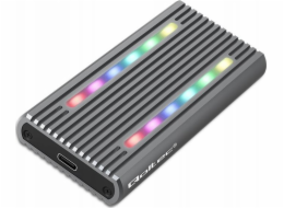 M.2 SSD pozice | SATA | NVMe | RGB LED | USB-C| 4TB