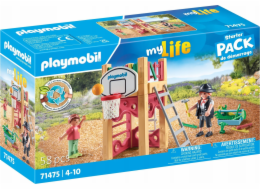 PLAYMOBIL 71475 City Life Starter Pack Zimmerin on Tour, stavebnice