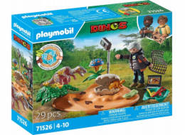 PLAYMOBIL 71526 Dinos Stegosaurus Hnízdo se zlodějem vajíček, Stavebnice