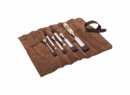 Kirschen Firmer Chisel Set 6pcs. Leather Bag 6-10-12-16-20-26