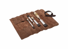 Kirschen Firmer Chisel Set 4pcs. Leather Bag 10-16-20-26