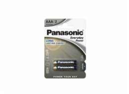 Panasonic Alkalická baterie LR03EPS/2BP Everyday Power (Blistr 2 ks)