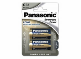 Panasonic Alkalická baterie LR14EPS/2BP Everyday Power (Blistr 2 ks)