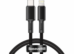 Baseus USB-C – Lightning USB kabel 1 m černý (CATLGD-01)