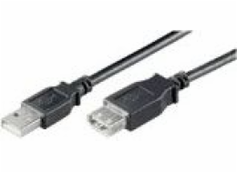 Goobay USB-A - USB-A kabel USB 3 m černý (93600)