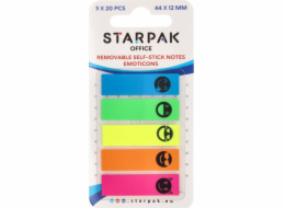 Starpak TAB IND 44X12/20K 5COL EMOT STK B/C 24/1008