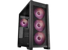 ASUS case TUF GAMING CASE (GT302) TG, Mid Tower, 4x 140mm ARGB Fan, černá