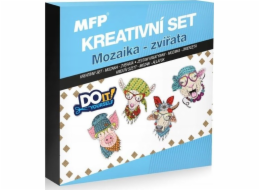 MFP papírová kreativní sada - mozaiková zvířátka 1042121