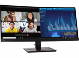 Lenovo LCD P34w-20 34,14" IPS zakřivený/3440x1440/6ms/DP/2xHDMI/3xUSB/USB-C/RJ45/Pivot/Repro/černá