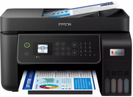 EPSON tiskárna ink EcoTank L5310, 5760x1440dpi, A4, 33ppm, Wi-Fi, USB, Ethernet, ADF, fax, sken