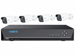 Reolink NVS8-8MB4 set videorekordér a 4ks IP kamera P330, 8x PoE, včetně 2TB HDD ( max. 2x 6TB ), VGA, HDMI, IP kamery 8