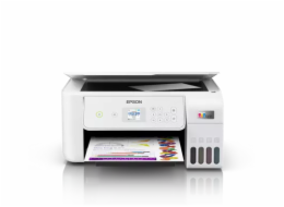 EPSON tiskárna ink EcoTank L3286, 5760x1440dpi, A4, 33ppm, USB, Wi-Fi, sken, bílá