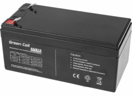 Bezúdržbová baterie AGM VRLA Green Cell AGM41 12V 1,3Ah (pro alarm, pokladnu, hračku)