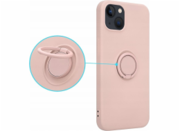 OEM pouzdro se silikonovým prstenem pro Iphone 11 PRO růžové