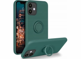 OEM pouzdro se silikonovým prstenem pro iPhone 11 zelené