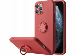 OEM pouzdro Silicon Ring pro Iphone 11 PRO, světle červené