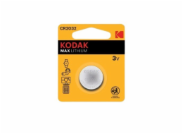 Baterie Kodak CR 2032 MAX Lithium 1ks, blistr