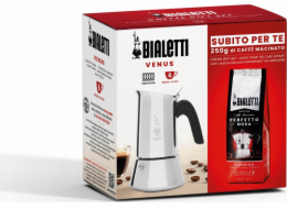 Kávovar Bialetti New Venus 6tz + káva Perfetto Moka Classic